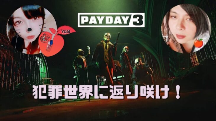 03 #PAYDAY3 凡骨強盗団！(参加OKです)🍎Y＆M