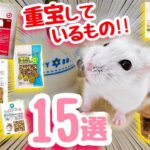 【15個】ハムスター飼育で重宝しているグッズ