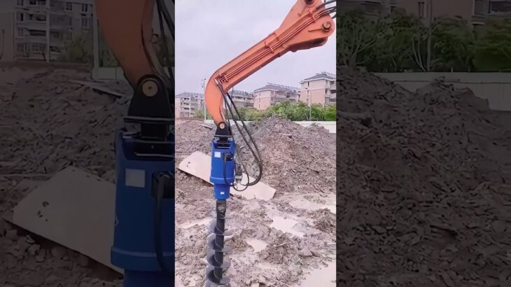 Excavator auger