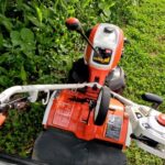 草だらけの畑をクボタ耕運機で耕す/ Tilling a garden full of grass with a Kubota cultivator /  KUBOTA TRS600 陽菜