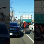 イキり運転スカイライン、バイクの運転手に叱られる。#shorts