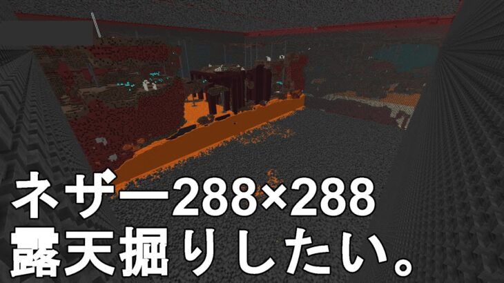 【マイクラ1.21.1】ネザーイーターでネザーの露天掘りをしたい。巨大倉庫（メインストレージシステム）も完成間近！#3【Realms/minecraft/マインクラフト/視聴者参加型/JE/Java】