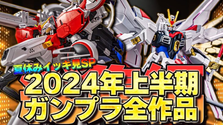 【夏休みイッキ見SP】2024年上半期ガンプラレビュー総集編【作業用】First half of the year Gunpla review compilation【SEEDFREEDOM】