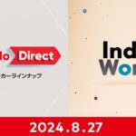 Nintendo Direct ソフトメーカーラインナップ＋Indie World 2024.8.27