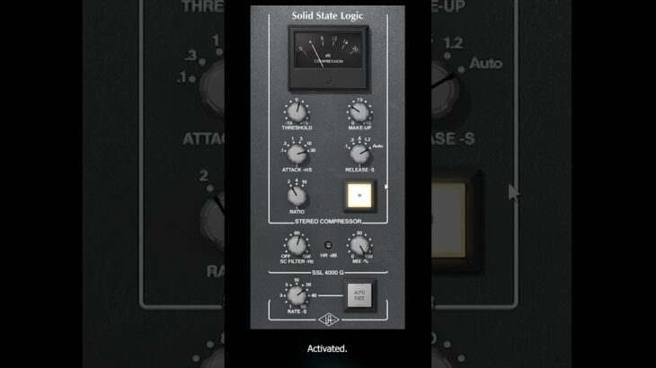 Universal Audio’s SSL 4000 G Bus Compressor in action on the mixbus! #plugins #mixing #mastering