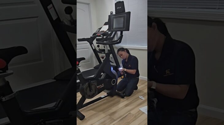 SOLE Fitness Spin Bike Installation