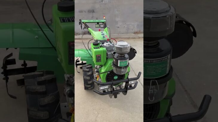 AmazingmotorFourwheeldrivecultivator #rotarytiller #microtiller #tillagemachine #ditchingmachine