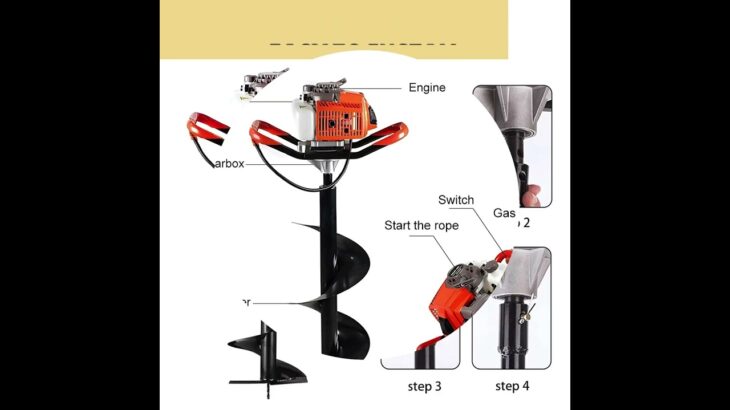 DENZO JAPAN , EARTH AUGER, HOLE DIGGER