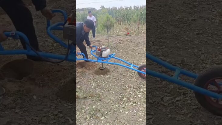 Various hole digger machine for planting and farming #youtubeshorts