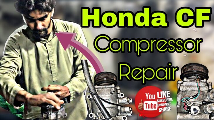 Honda Compressor Full Review | How To Repair Car Ac  #compressor #car