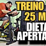 TREINO HIIT BICICLETA ERGOMÉTRICA GALLANT ELITE MAGNÉTICA + MINHA DIETA PARA SECAR