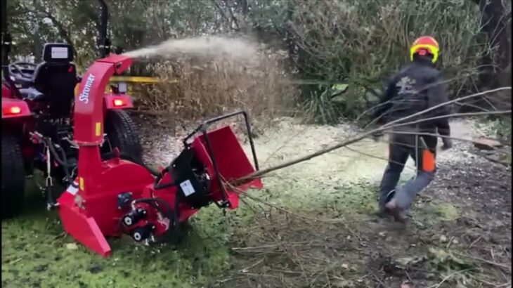 Woodchipping with the Mighty Siromer 304