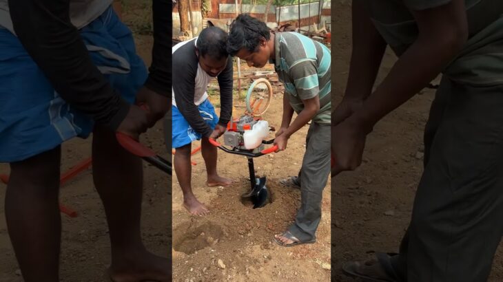 63cc Power Earth Auger, 9787672239, Melur, Madurai # #drill #digging #drilling #auger #digger #agri