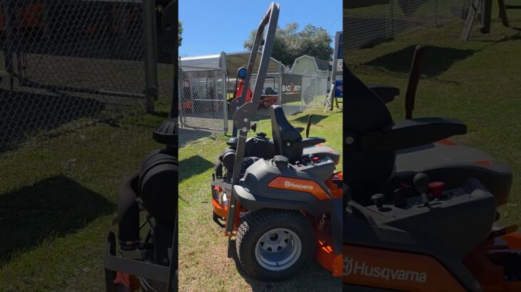 Husqvarna Z460XS Zero Turn, 535LST Trimmer, & 580BTS Backpack Blower #husqvarna #mower #lawnmowers