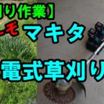 土地を買ったら草刈りが付いてきた！　マキタ充電式草刈り機MUR365D