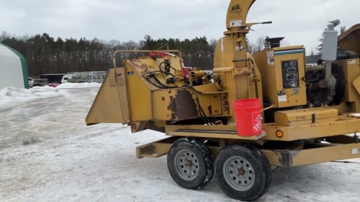 Vermeer BC1230A Turntable Wood Chipper | Online Auction on Repocast.com