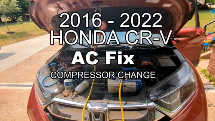 2017-2022 Honda CR-V Civic AC Compressor Change – DIY