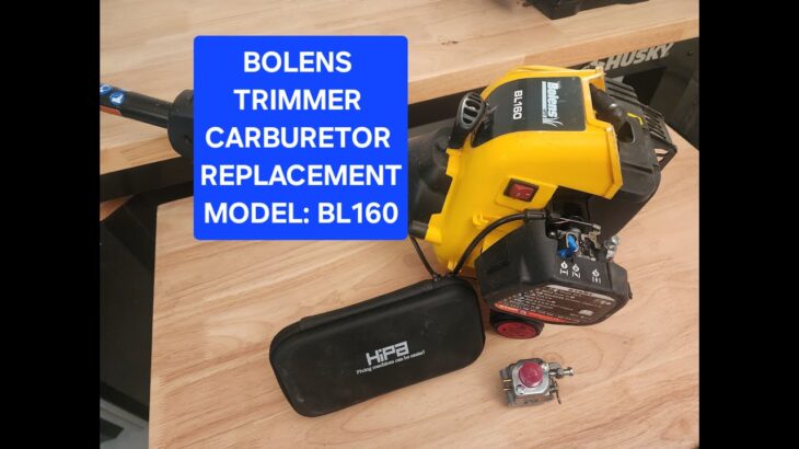 Bolens Trimmer Carburetor Replacement Model BL160