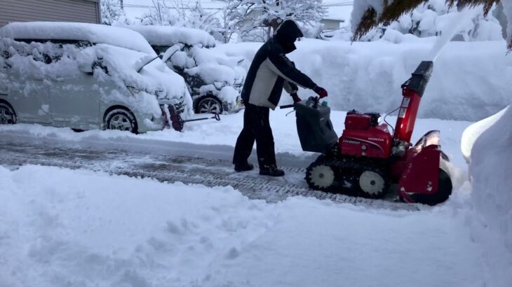 Honda HSM ハイブリッド除雪機