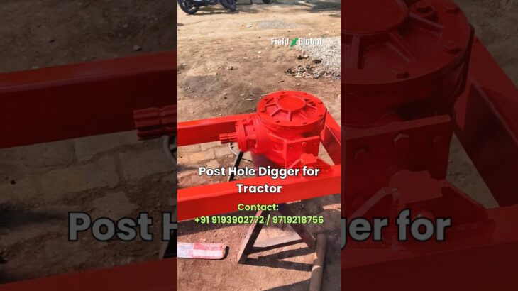 Post Hole Digger Tractor Attachment Machine | Earth Auger Post Hole Digger Price #postholedigger