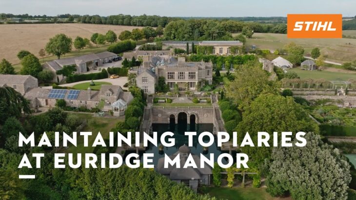 STIHL Battery Tools in Action | Maintaining Topiaries at Euridge Manor​