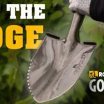 Trenching, Digging, Cutting Roots and More | with the ROUGHNECK Sharp-Edge Micro Shovel – Round!