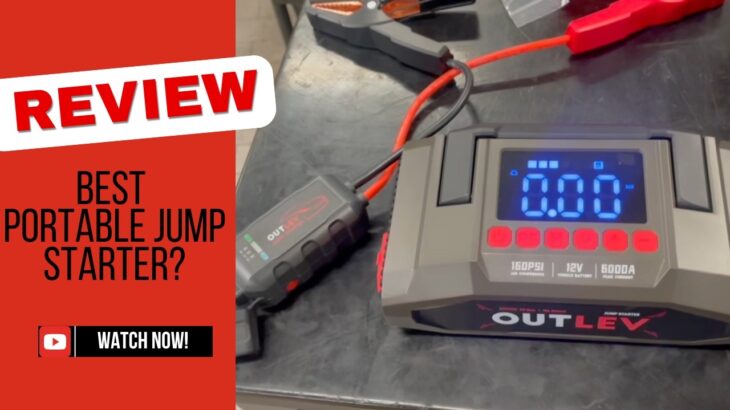 Ultimate Portable Jump Starter Review – OutLev 6000A Power Bank with Air Compressor!