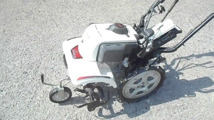 ホンダ　HONDA　本田技研　カセットガス式　耕運機　ガス ボンベ　耕うん機　管理機　サラダ　サ・ラ・ダ　CG　Salad　農用トラクター　FFV300　動作確認動画