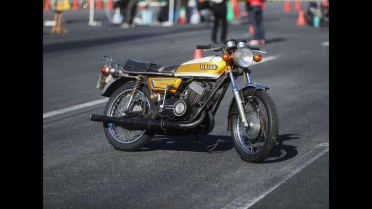 1970年 YAMAHA RX350　12.856秒 161.07Km/h 2025年05月05日 JDSTER