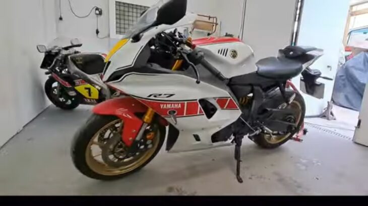 2024 Yamaha YZF R7 600 mile first oil and filter change | Test ride with Yoshimura at2 Exhaust!