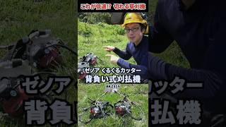 ゼノア くるくるカッター 背負い式刈払機 BKZ315