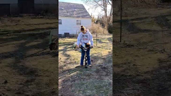 Breaking Ground Has Never Been This Easy! VEVOR Post Hole Digger Demo 🎥
