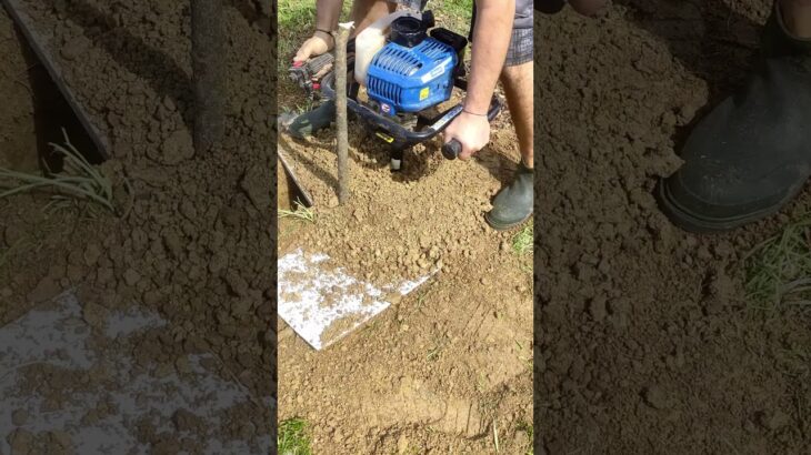 Circular Hole Digger vs Hard Soil