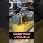 Compressor connection electrician work #reels #electrician