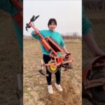Electric weeding and trenching machine # Small single-person agricultural trenching tool