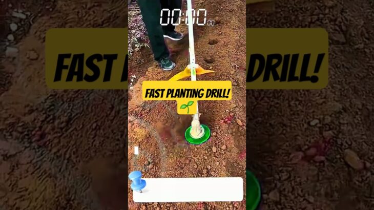 Handheld Hole Digger – Fast Planting with Precision!