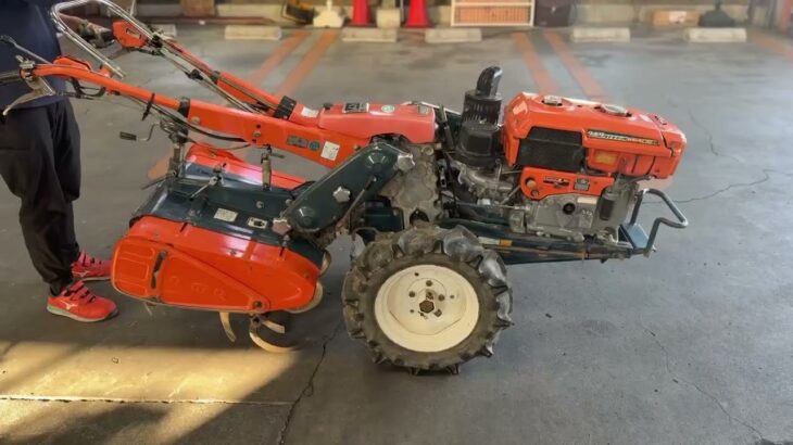 KUBOTA クボタ 耕運機【ダイナミックバランサディーゼル】 K7 E7   簡易動作確認動画【工具一番館東静岡店　買取/販売】