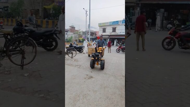 Kairana power tiller 🚜 with trolley 🛒 all’ india delivery 🚚#youtubeshorts #farming #shorts