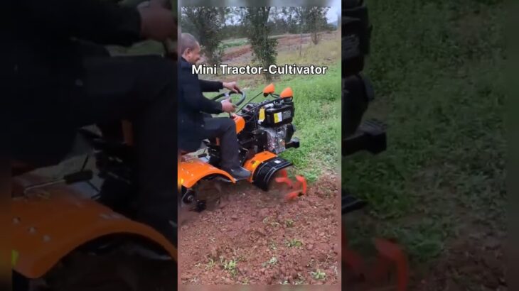 Mini Tractor-Cultivator — Compact Power for Your Garden