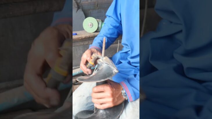 Restoration Of Auger Post Hole Digger By Blacksmith