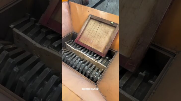 Shredder machine 🤷😱💯 #shorts #amazing