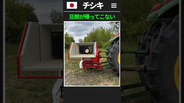 【便利すぎて家庭崩壊!?】最強ウッドチッパーが招いた“思わぬ影 #知識 #情報 #雑学 #shorts