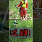 電動草刈り機を初めて使ってみた