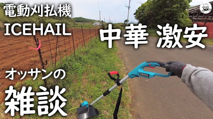 激安電動刈払い機を買ってみた
