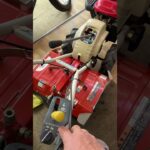 三菱耕運機出荷前エンジン始動動画