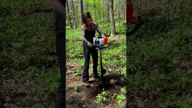 Breaking Ground Has Never Been This Easy! VEVOR Post Hole Digger Demo