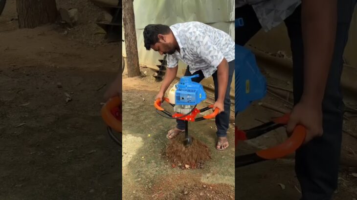 EARTH AUGER MACHINE 71CC | MELUR MADURAI | #augermachine #augerdrillingmachine