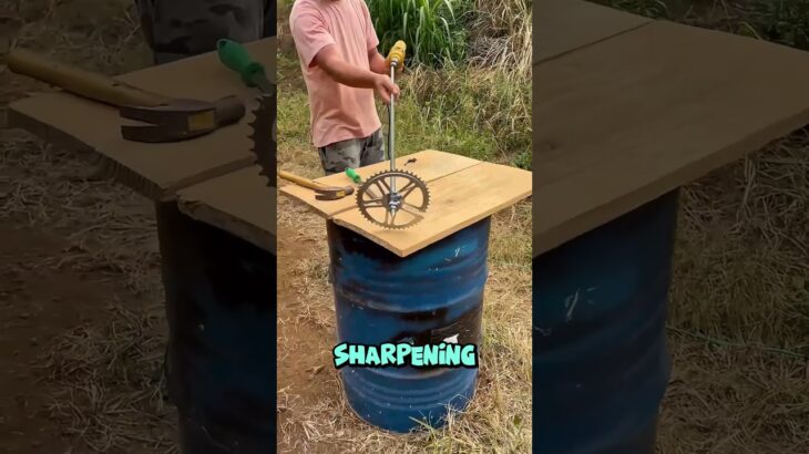 The DIY hole digger 🥶 #farmwork #strategicthinking #hardwork #diy #agriculture