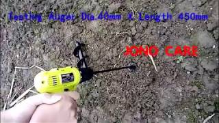 Yard Digger 18 inch Garden Earth Auger Drill Bit Planting Ir