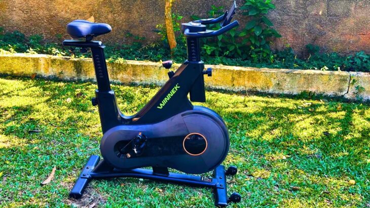 Bicicleta de Spinning Winnek Fitness O Segredo da Melhor Bike do Brasil! Bike INTELIGENTE 10KG 150KG